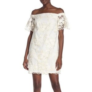 Trina Turk Merengue Embroidered Floral Dress sz M